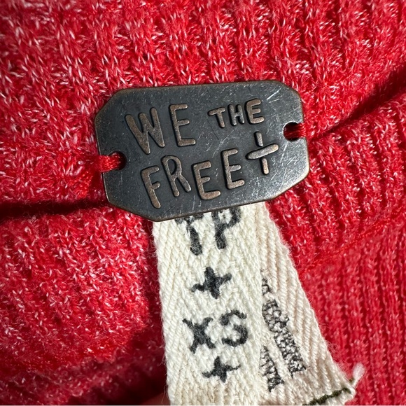 Free People We the Free Blossom Thermal - Red - Picture 5 of 6